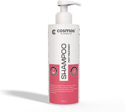 COSMOS EXPERTS Post Treatment Shampoo enriched with Keratin Protein sulphate&paraben free(200 ml)