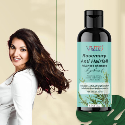 VAVEDO Rosemary Biotin Shampoo|Reduce Hair loss & Breakage(100 ml)