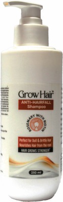Sunrest Grow Hair Anti-Hairfall Shampoo, Rosemary & Biotin Formula(200 ml)