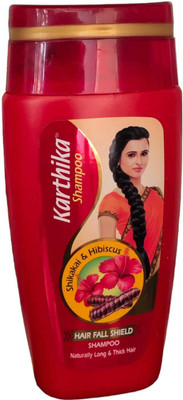 KARTHIKA Shampoo Hair Fall Shield With Goodness Of Shikakai & Hibiscus(175 ml)