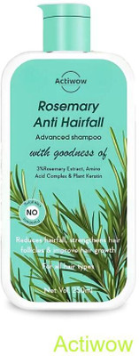 ACTIWOW Rosemary Shampoo For Improving Scalp Circulation and Reducing Thinning(300 ml)