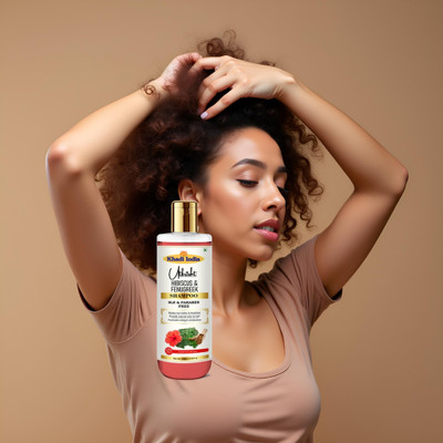 Utkrisht Khadi Hibiscus & Fenugreek Shampoo for Deep Hair Root Strengthening(200 ml)