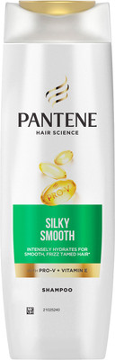 PANTENE Hair Science Silky Smooth Shampoo with Vitamin E(340 ml)
