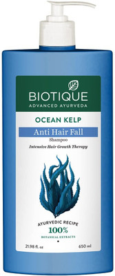 BIOTIQUE Ocean Kelp Anti hair fall Shampoo 650Ml(650 ml)