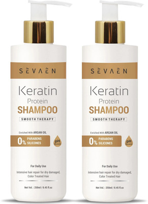 SEVAEN Keratin Smooth Shampoo 2 PACK(500)
