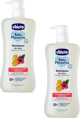 Chicco 500ml No-Tears Shampoo PACK OF 2 (500ML EACH)(500)