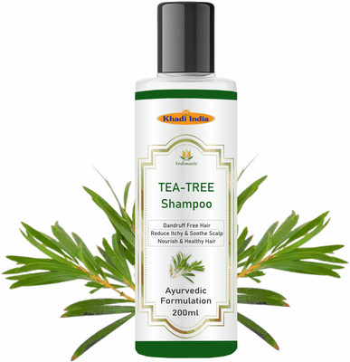 vedimatic Khadi Herbal Tea Tree Shampoo/Cleanser For Nourished & Healthy Hair(200 ml)