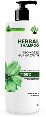 GIR Herbal Shampoo - 1000ml | Gentle Care with Natural Herbal Extracts(1000 ml)