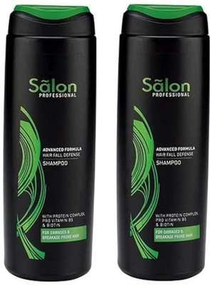 MAHA Salon Professional Hair Fall Defense Shampoo with Protein Complex-pack of 2(200 ml)