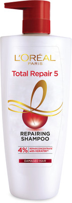 L'Oréal Paris Total Repair 5 Shampoo | Pro-Keratin & Ceramide For Damaged and Weak Hair(1 L)