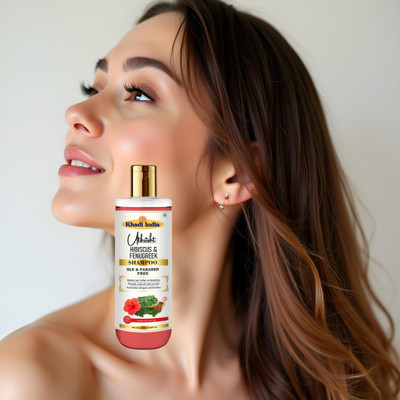 Utkrisht Khadi Hibiscus Fenugreek Shampoo for Soft Hair Without Chemicals(200 ml)