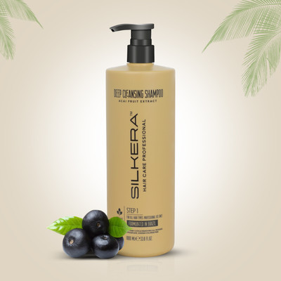 SILKERA Keratin Deep Cleansing Shampoo for All hairs(1000 ml)