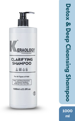 KERAOLOGY Clarifying Shampoo (1000ml) |Detox & Deep-cleansing(1000 ml)