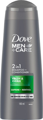 DOVE Men+Care Fresh & Clean 2in1 Shampoo+Conditioner(180 ml)