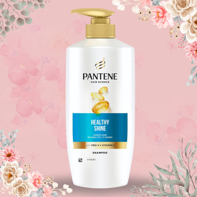 PANTENE Hair Science Healthy Shine Shampoo with ProV+Vitamin E 001(650 ml)