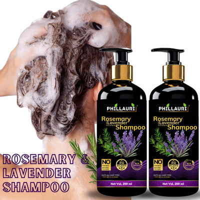 Phillauri Dandruff Control & All Type of Hair Problem Rosemary Hair Shampoo(400 ml)