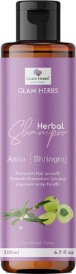 GLAM HERBS Amla bhringraj Shampoo(200 ml)