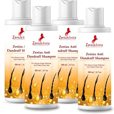 Zenius Anti Dandruff Shampoo Itching, Irritation & Redness Accompanying Dandruff(800 ml)