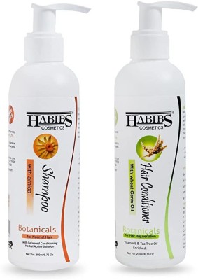 Habibs Hair combo pack Shampoo & Conditioner (each pack 200 ml)(400 ml)