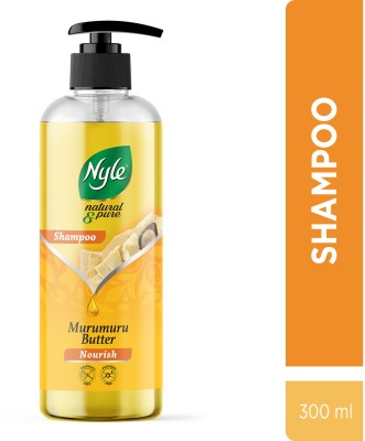 Nyle Natural & Pure Nourish Shampoo,Paraben & Sulphate Free,With Murumuru Butter(300 ml)