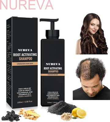 nureva Organic Root Activator Shampoo for Hair Regrowth(100 ml)
