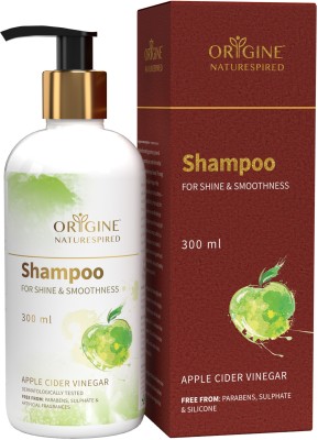 Origine Naturespired Shampoo For Shine & Smoothness- SLS & Paraben Free(300 ml)