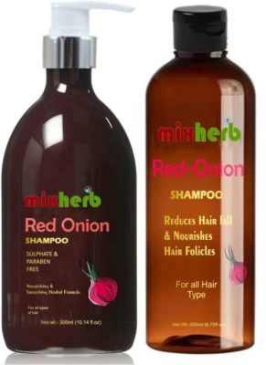 Mixherb ONOIN SHAMPOO PACK OF 2 200 ML & 300 ML(500 ml)