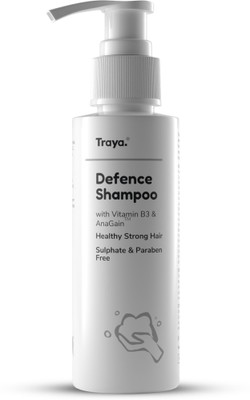Traya Defence Shampoo for Scalp Nourishment | Contains Biotin & Anagain(100 ml)