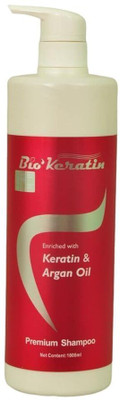 Dreamron Bio'Keratin Premium Shampoo | Enriched with Keratin & Argan Oil(1000 ml)