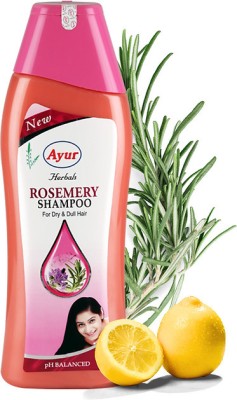 AYUR HERBALS Rosemery Shampoo with Lemon I Best Suited for Dry hair I(500 ml)