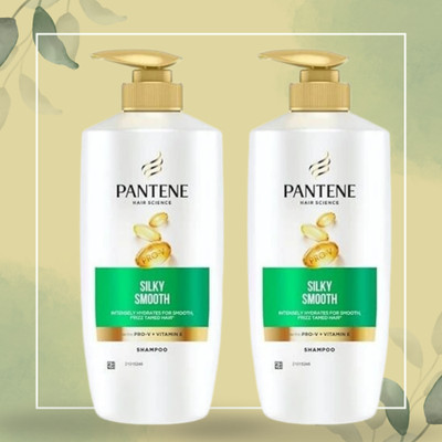 PANTENE Hair Science Silky Smooth Shampoo with Vitamin E (650 ml) 012(650 ml)