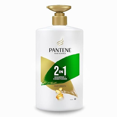PANTENE Hair Science 2in1 Silky Smooth Shampoo+Conditioner(650 ml)