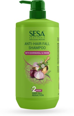 SESA Ayurvedic Anti-Hair Fall Shampoo with Bhringraj & Onion 1 L(1000 ml)