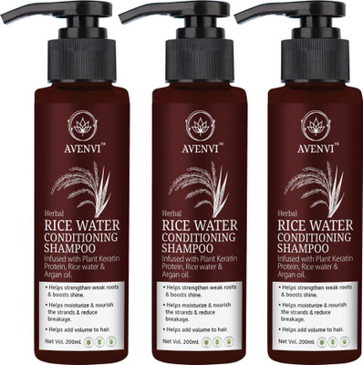 avenvi RICE WATER CONDITIONING SHAMPOO(600 ml)