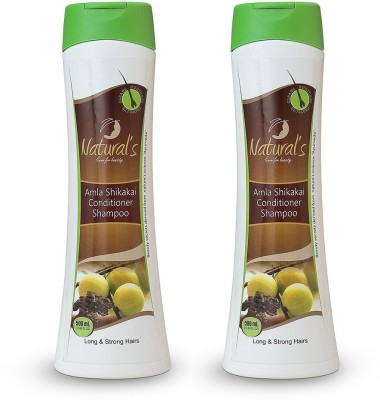 Natural's Care for Beauty Amla Shikakai Shampoo Ayurvedic for Long and Strong Hair Pack of 2(1000 ml)