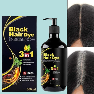blestaaa essentialss BLACK HAIR DAY SHAMPOO FOR LONG HAIR AND BLACK HAIR DYE SHAMPOO..(300 ml)