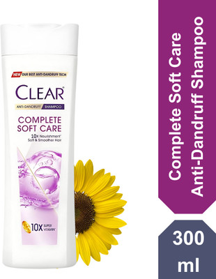 Clear Anti- Dandruff Complete Soft Care Shampoo(300 ml)