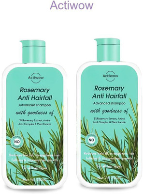 ACTIWOW Rosemary Shampoo For Enhancing Hair Resilience and Preventing Thinning A001(500 ml)