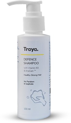 Traya Defence Shampoo for Scalp Nourishment | Contains Biotin & Anagain(100 ml)