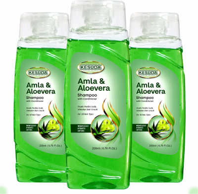 KESUDA Amla Shampoo for Anti Hairfall(600 ml)