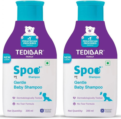Spoo Baby shampoo 200ml x Pack of 2(400 ml)