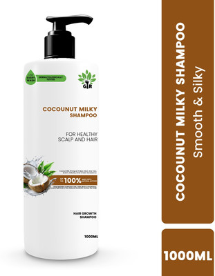 GIR Coconut Milky Shampoo for Hydration & Hair Smoothness(1000 ml)