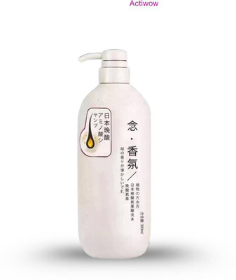 ACTIWOW Sakura Japanese Shampoo With Green Tea Extract, With Keratin Boost(300 ml)