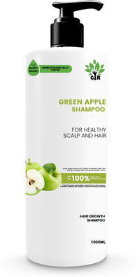 GIR Green Apple Shampoo 1000ML – Internationally Tested for Healthy, Energized Hair(1000 ml)
