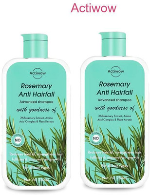 ACTIWOW Rosemary Shampoo For Enhancing Hair Strength and Preventing Loss A001(500 ml)