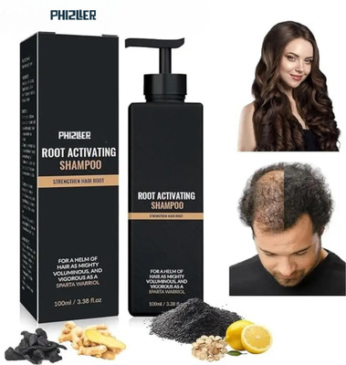 PHIZLLER Lustrous Hair Root Activator Shampoo for Daily Nourishment and Scalp Health(100 ml)
