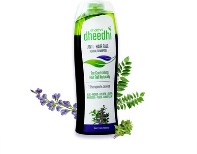 Dhathri Dheedhi Anti-Hairfall Herbal Shampoo | Herbal shampoo for men and women(400 ml)