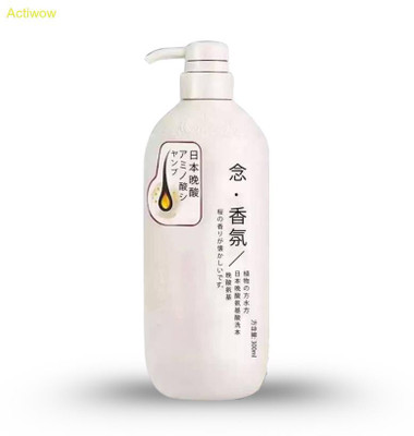 ACTIWOW Sakura Japanese Shampoo With Green Tea Extract, With Jasmine Scent(300 ml)