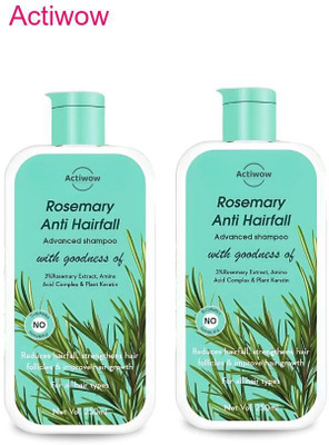 ACTIWOW Rosemary Shampoo For Protecting Hair from Damage and Fall A001(500 ml)