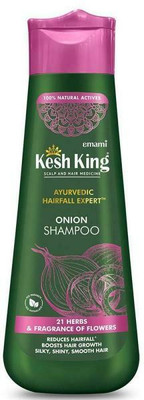 Kesh King Ayurvedic Onion Shampoo|Hair Growth Shampoo Repairs Dry & Damaged Hair - 300ml(300 ml)